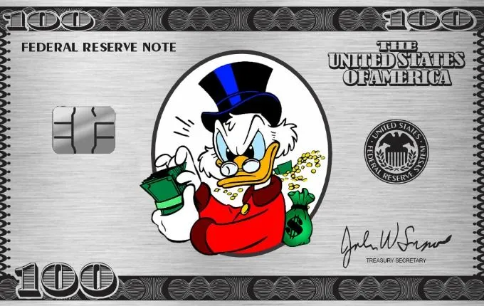 Mc Duck 100 Dollar