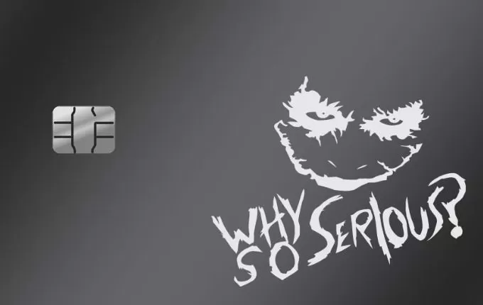 Why so serious?